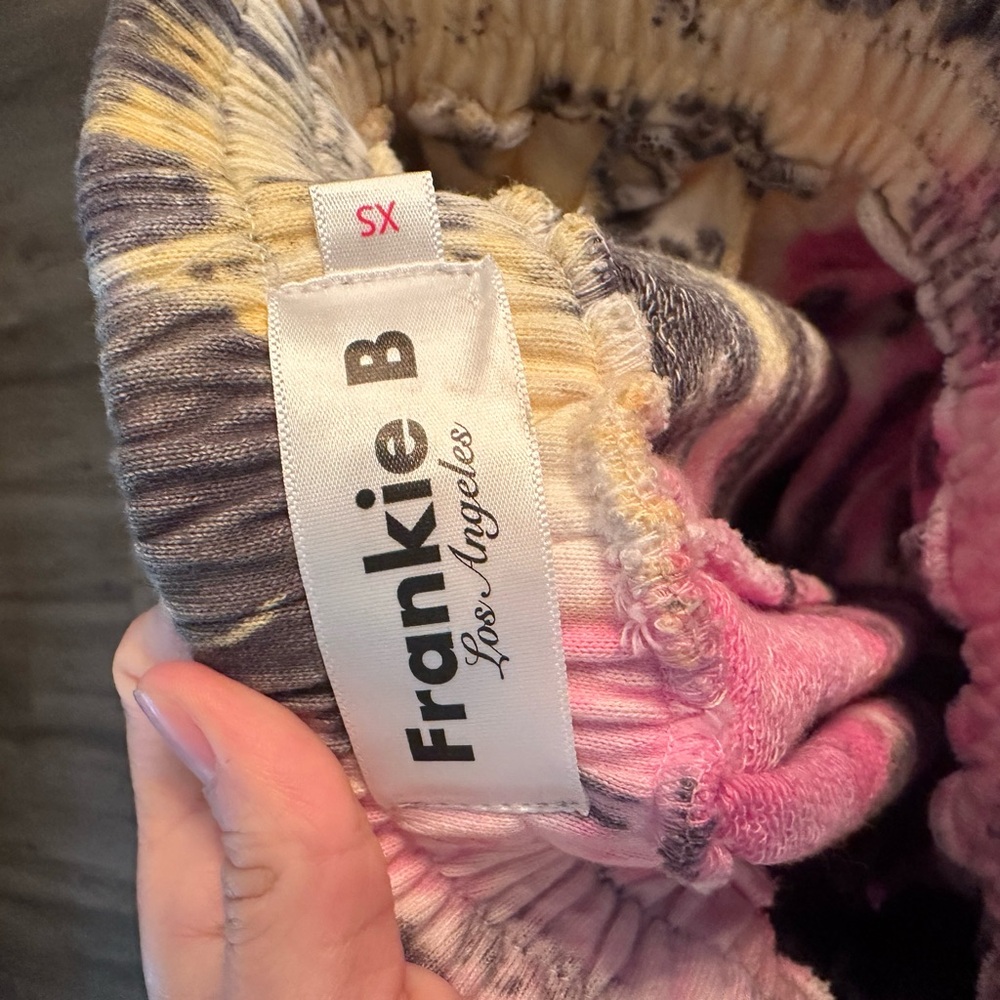 Frankie B. Multicolor Tie-Dye Pants